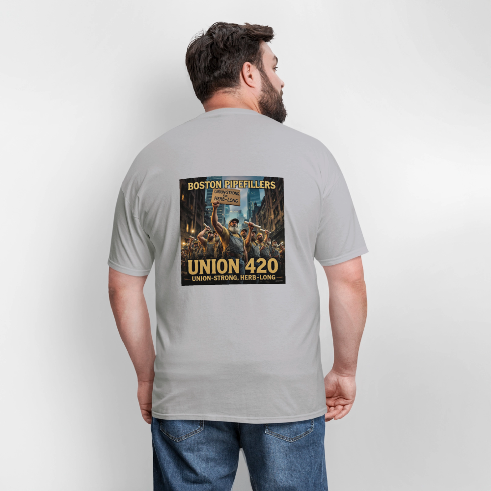 NEW ENGLAND PIPEFILLERS UNION 420 Men's T-Shirt - rock