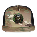 MASSACHUSETTS PIPEFILLERS LOCAL 420 CAMO Trucker Hat - MultiCam\black