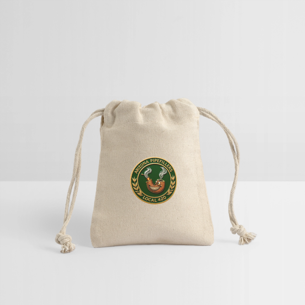 ARIZONIA PIPEFILLERS LOCAL 420 Reusable Gift Bag - Natural