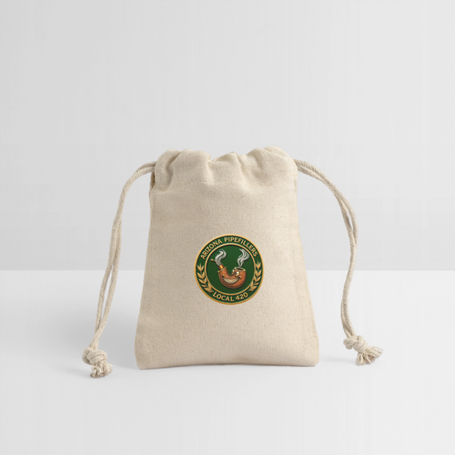 ARIZONIA PIPEFILLERS LOCAL 420 Reusable Gift Bag - Natural