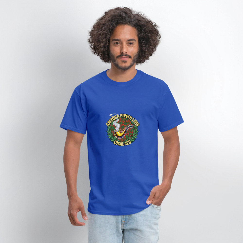 ARIZONA PIPEFILLERS LOCAL 420 MEN'S T-Shirt - royal blue