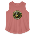 VERMONT PIPEFILLERS LOCAL 420  F/B DESIGN Women's Curvy Relaxed Tank Top - mauve