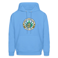 KANSAS PIPEFILLERS LOCAL 420 F/B DESIGNS Men's Hoodie - carolina blue
