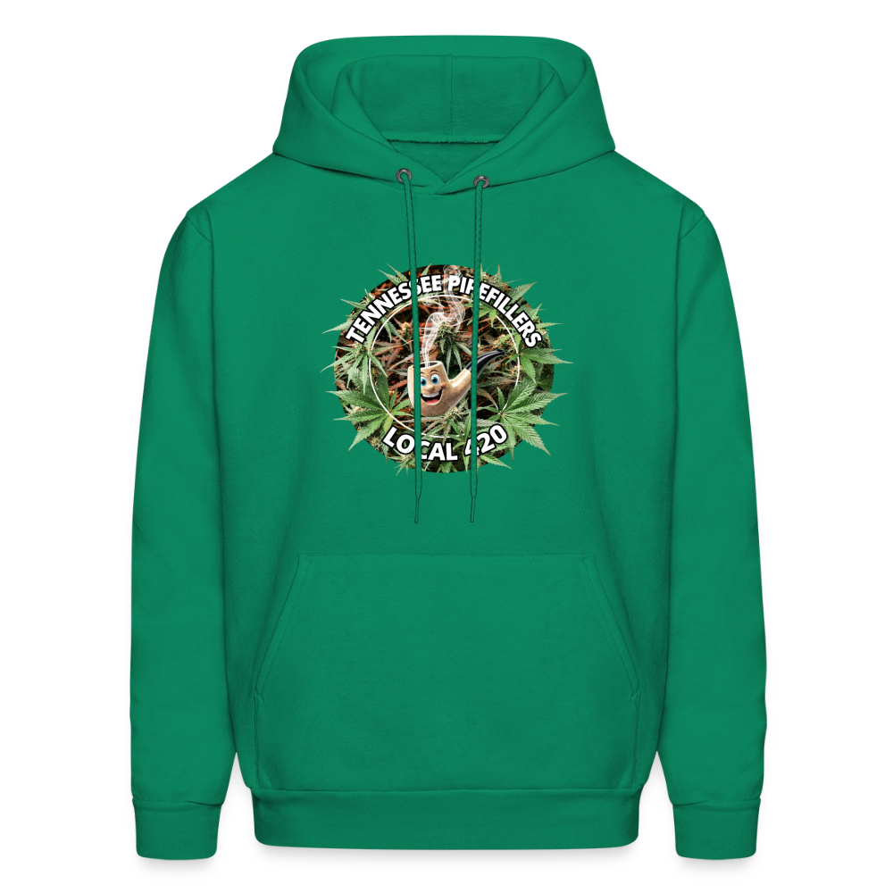TENNESSEE PIPEFILLERS LOCAL 420 F/B DESIGN Men's  Hoodie - kelly green