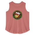 WYOMING PIPEFILLERS LOCAL 420 Women's Curvy Relaxed Tank Top - mauve