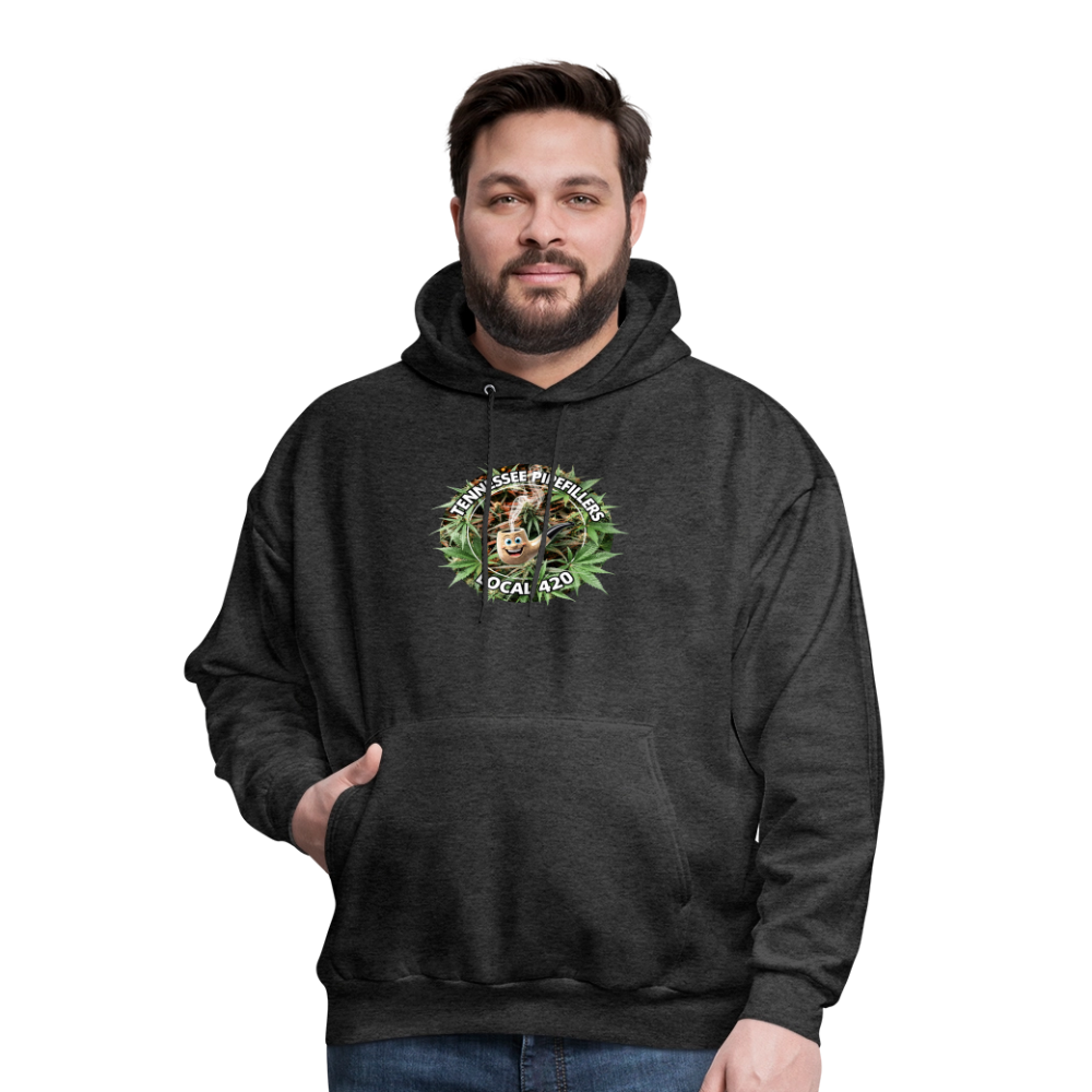 TENNESSEE PIPEFILLERS LOCAL 420 F/B DESIGN Men's  Hoodie - charcoal grey