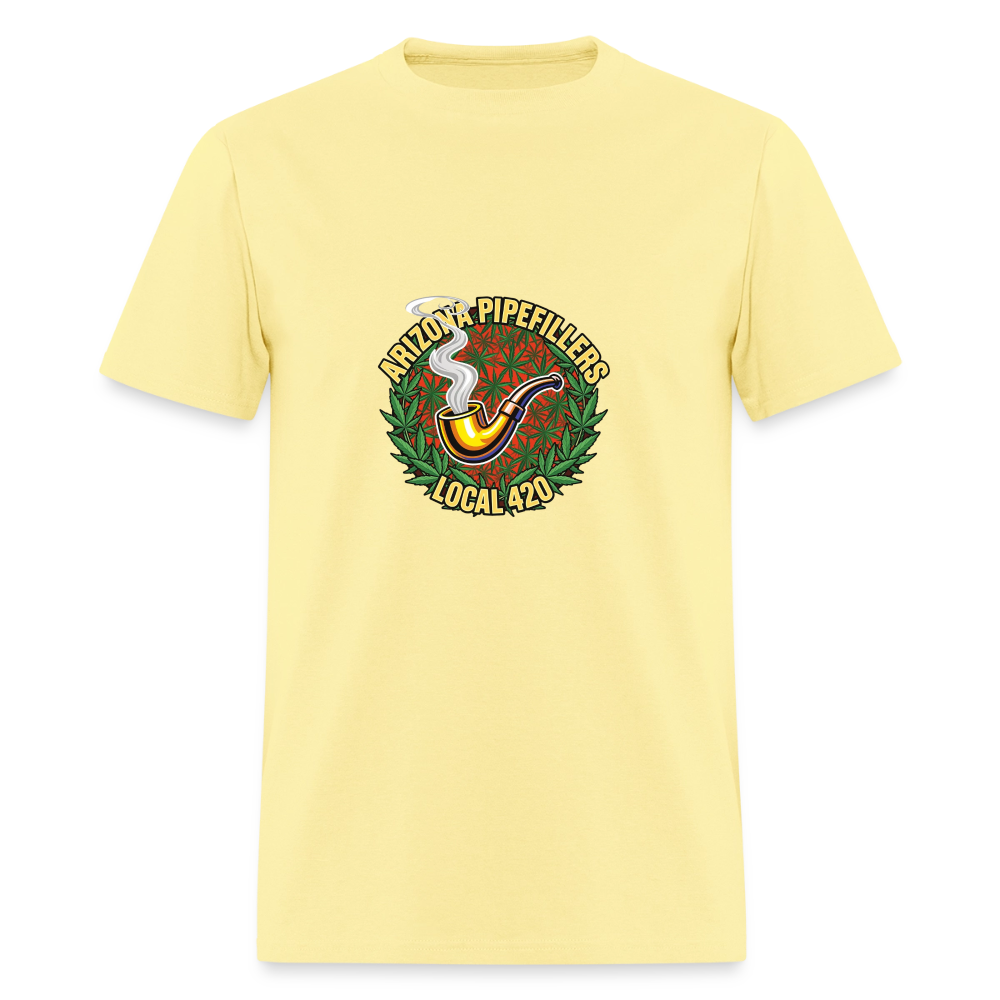 ARIZONA PIPEFILLERS LOCAL 420 MEN'S T-Shirt - cornsilk