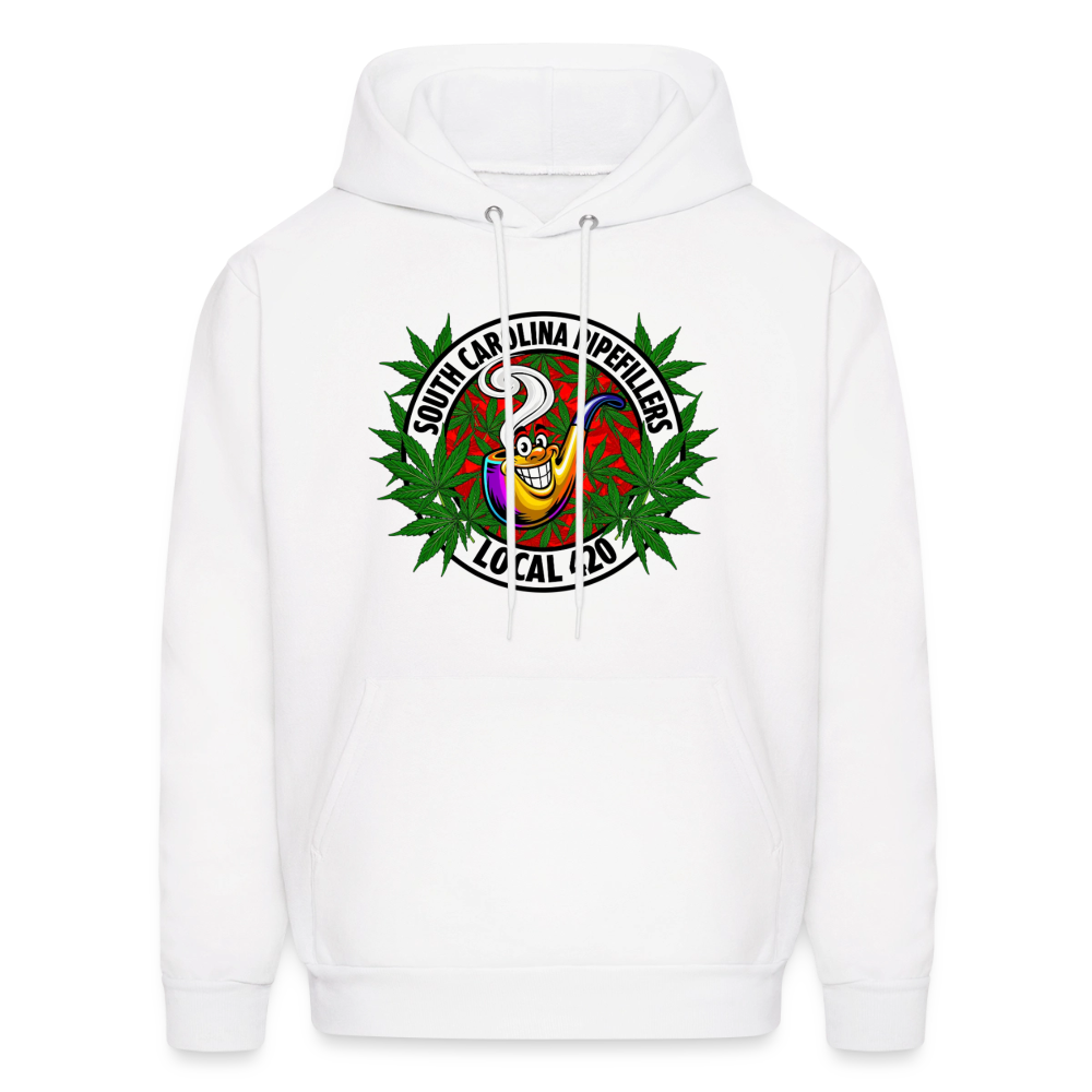SOUTH CAROLINA PIPEFILLERS LOCAL 420 Men's Hoodie - white