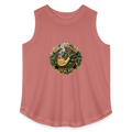 HAWAII PIPEFILLERS LOCAL 420 Women's Curvy Relaxed Tank Top - mauve