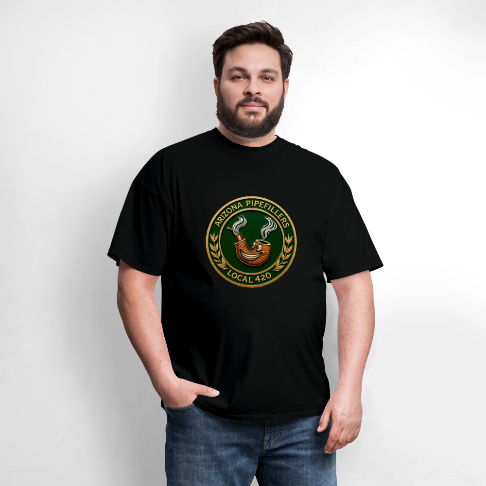 ARIZONIA PIPEFILLERS LOCAL 420 Men's T-Shirt - black