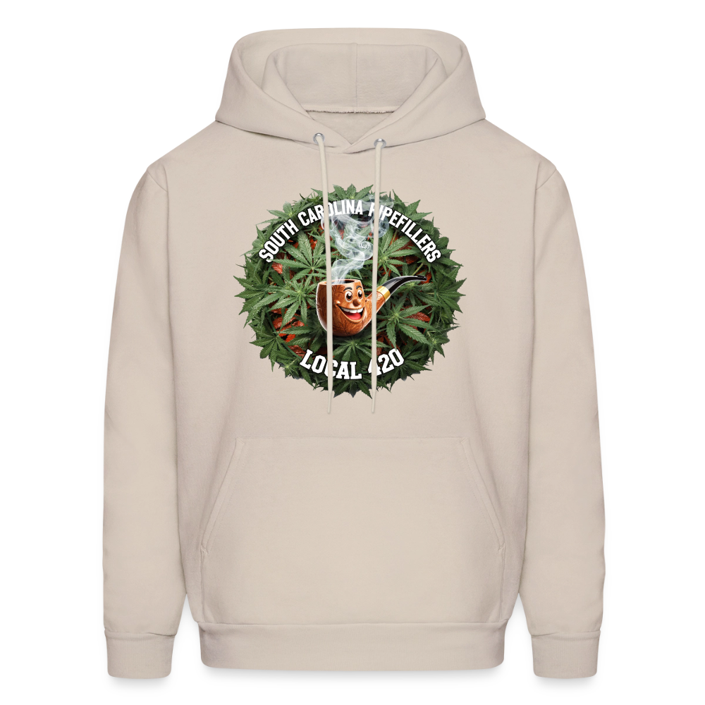 SOUTH CAROLINA PIPEFILLERS LOCAL 420 Men's Hoodie - Sand