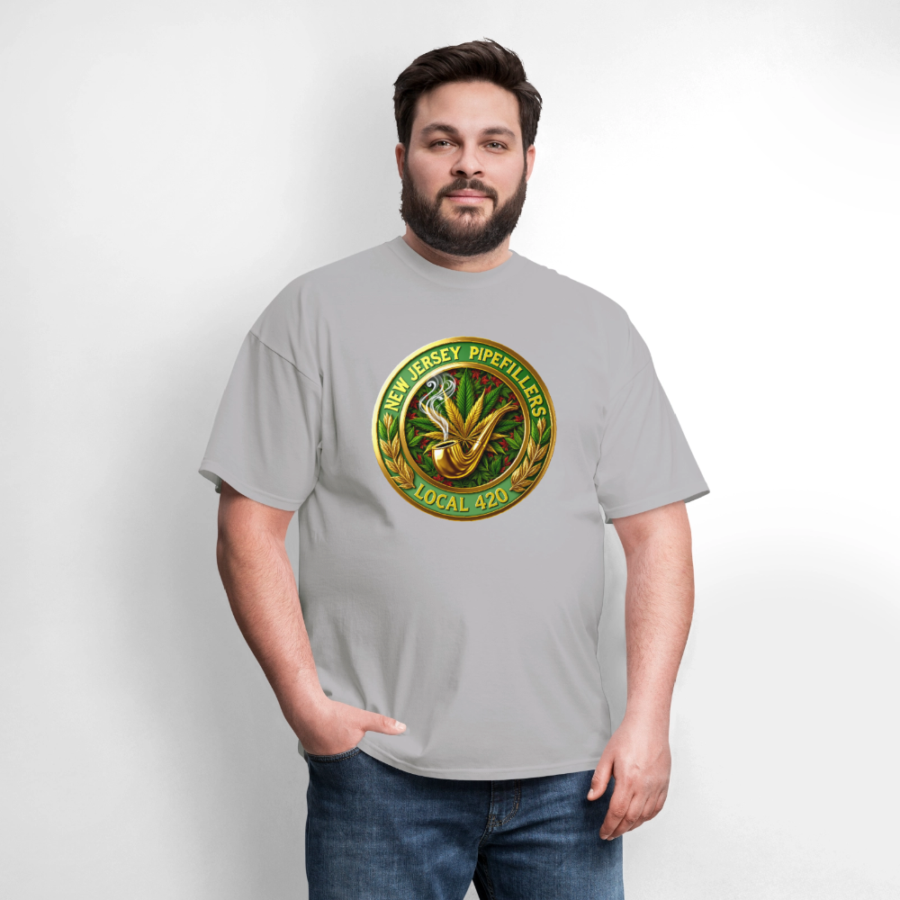NEW JERSEY PIPEFILLERS LOCAL 420 Men's T-Shirt - rock