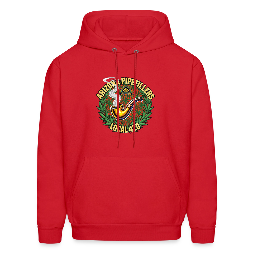 ARIZONA PIPEFILLERS LOCAL 420 Men's Hoodie - red