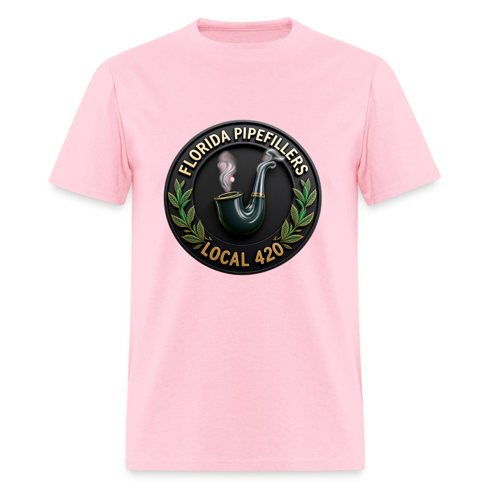 FLORIDA PIPEFILLERS LOCAL 420 Men's T-Shirt - pink