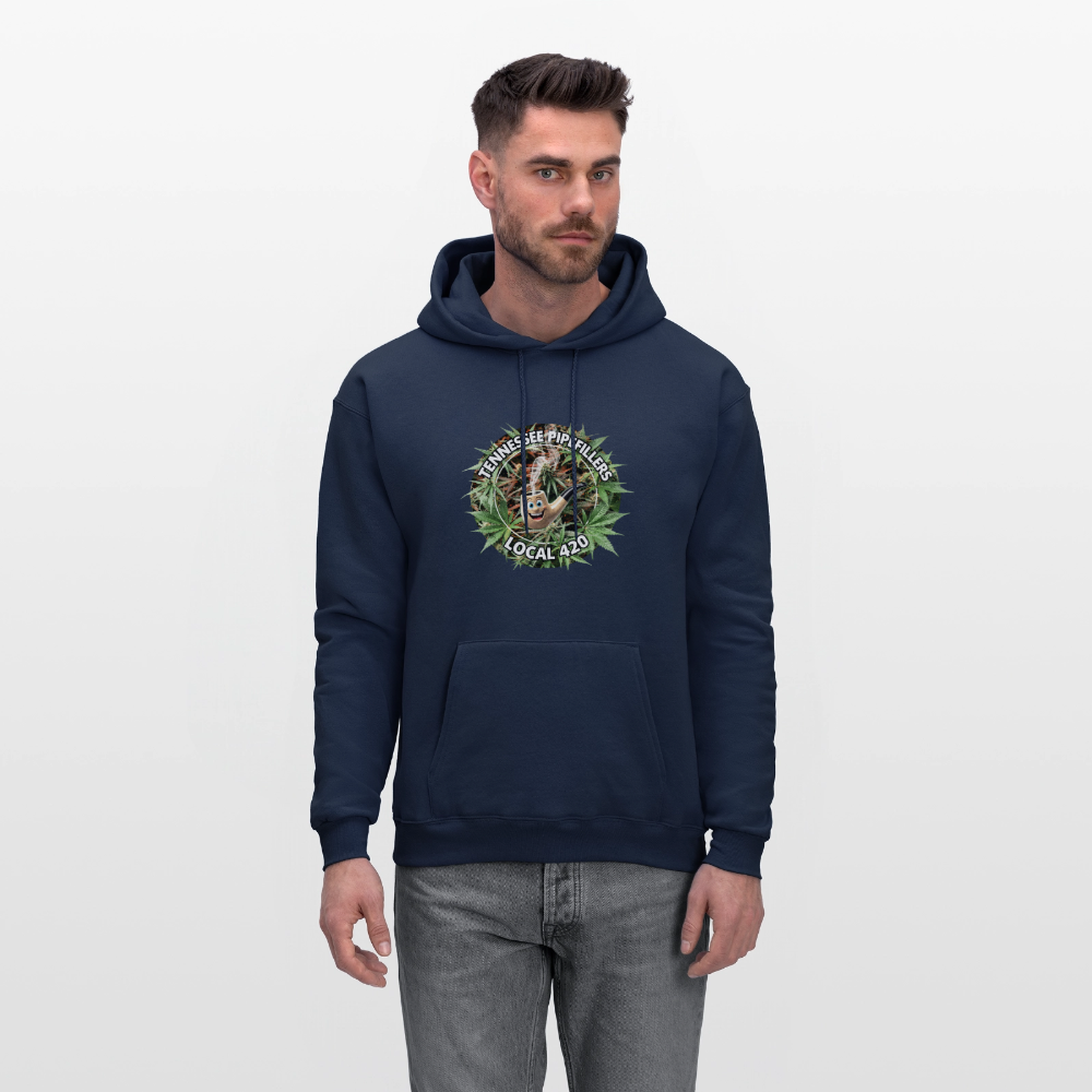 TENNESSEE PIPEFILLERS LOCAL 420 F/B DESIGN Men's  Hoodie - navy