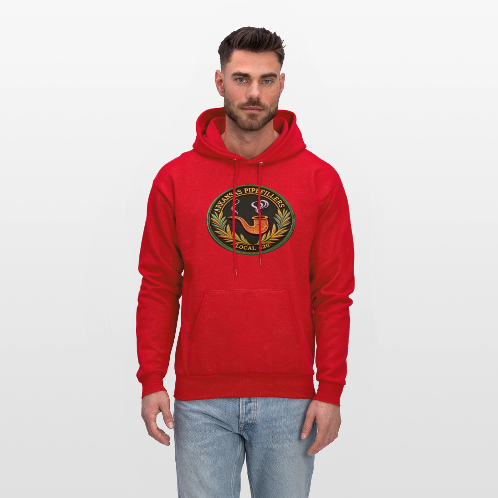 ARKANSAS PIPEFILLERS LOCAL 420  Men's T-Shirt - red
