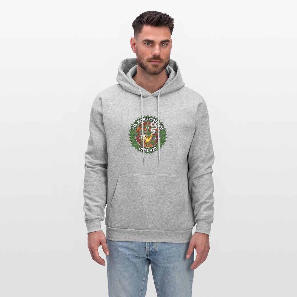 NEW MEXICO PIPEFILLERS LOCAL 420 Men's Hoodie - heather gray