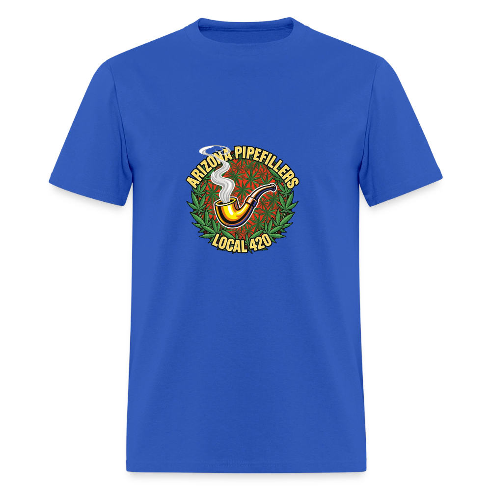 ARIZONA PIPEFILLERS LOCAL 420 MEN'S T-Shirt - royal blue