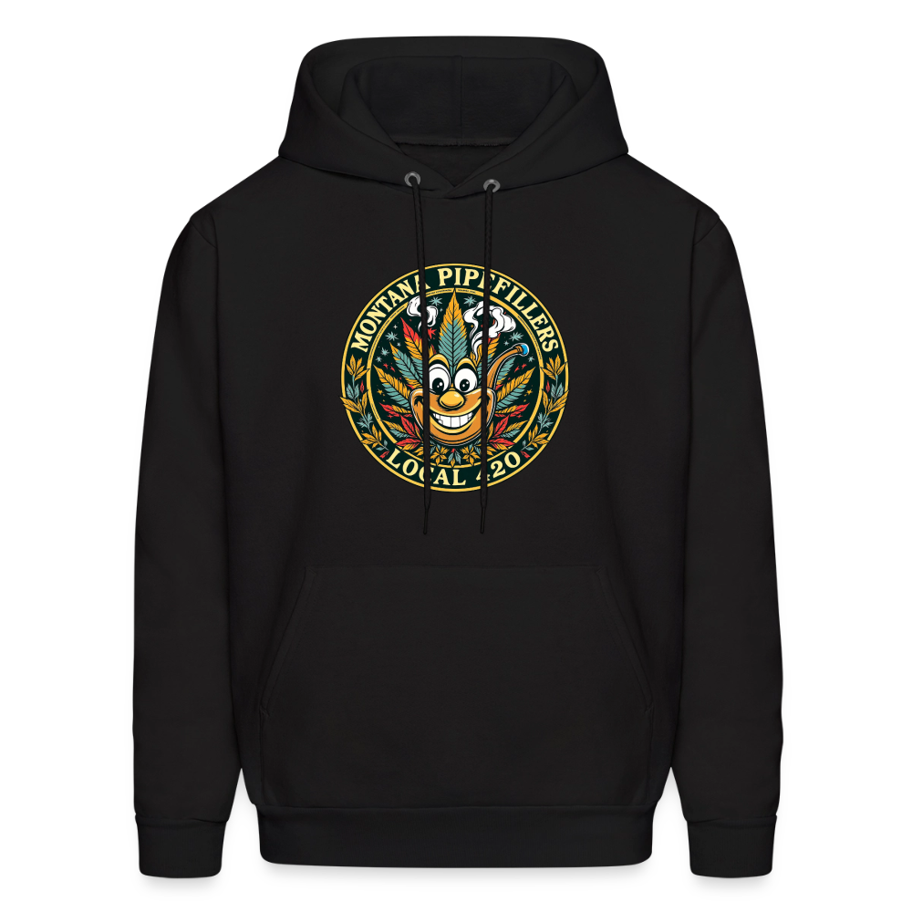 MONTANA PIPEFILLERS LOCAL 420 F/B DESIGN Men's Hoodie - black