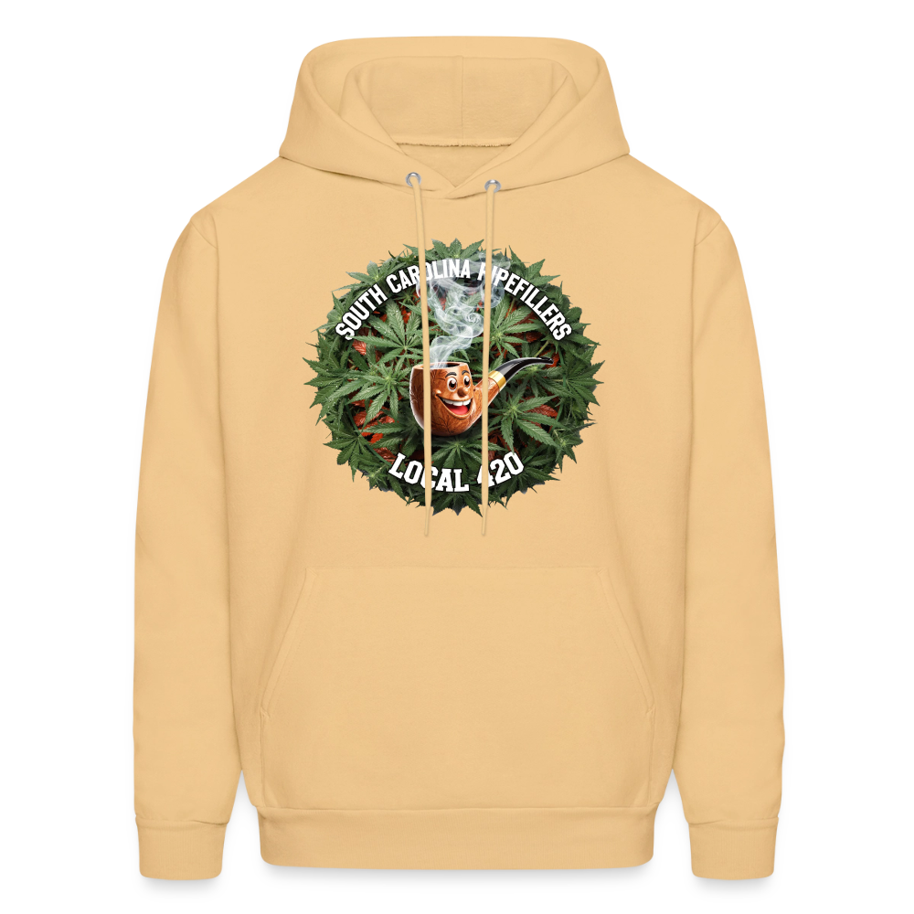 SOUTH CAROLINA PIPEFILLERS LOCAL 420 Men's Hoodie - light gold 
