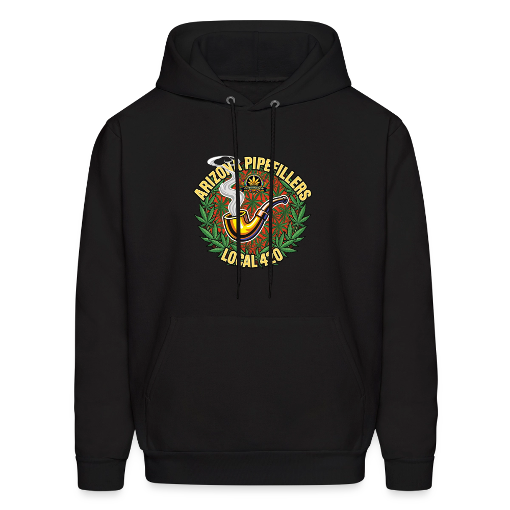 ARIZONA PIPEFILLERS LOCAL 420 Men's Hoodie - black