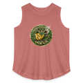 NEW MEXICO PIPEFILLERS LOCAL 420 Women's Curvy Relaxed Tank Top - mauve