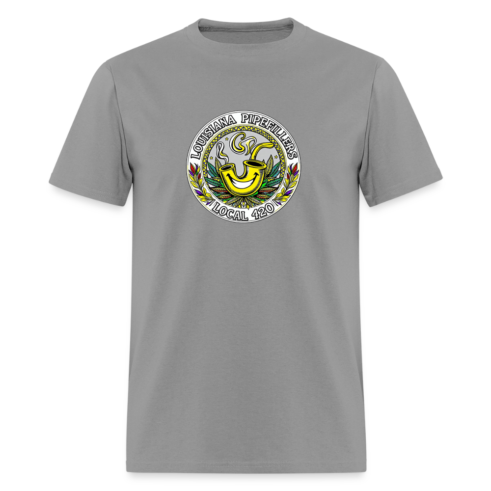 LOUISIANA PIPEFILLERS LOCAL 420 Men's T-Shirt - rock