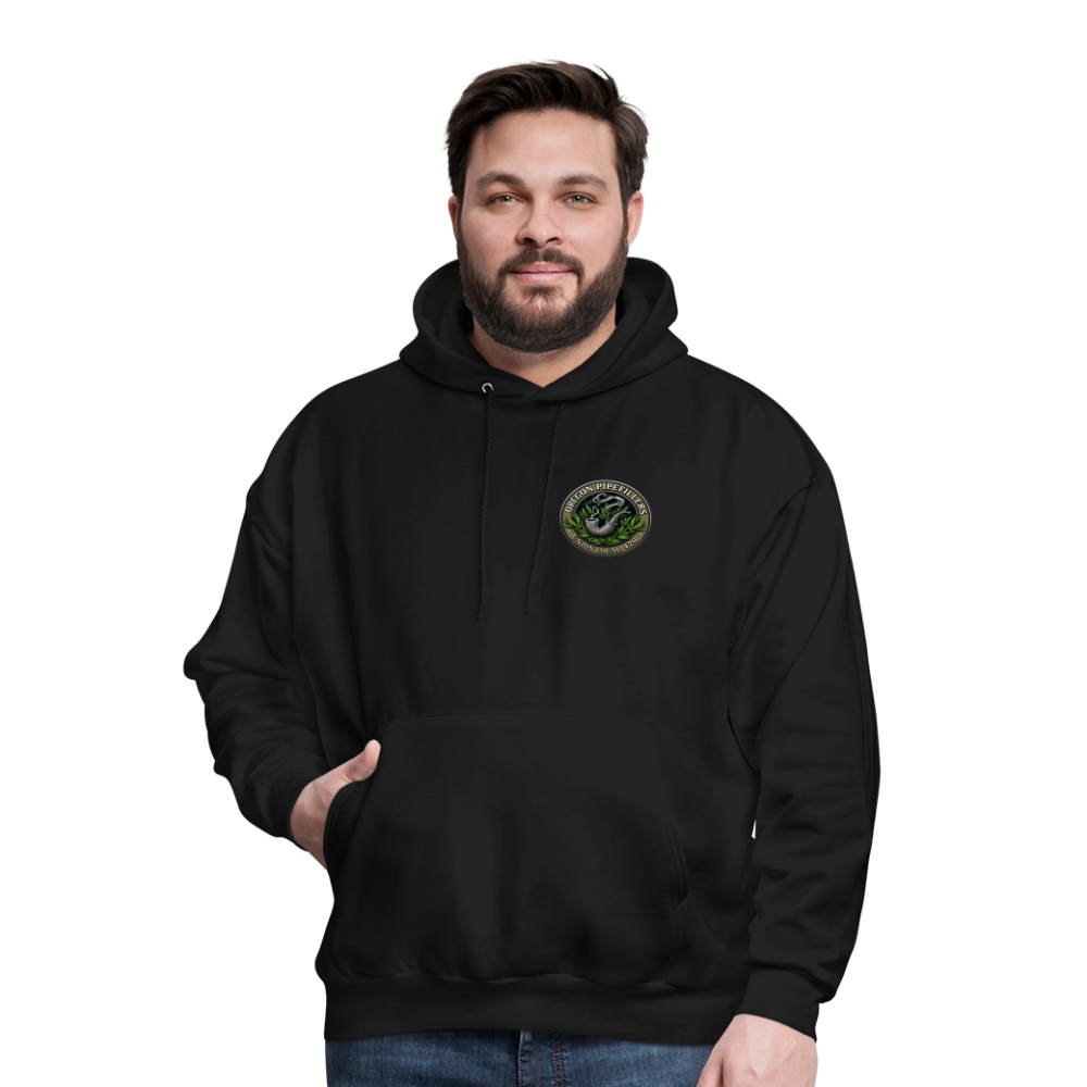 OREGON PIPEFILLERS UNION LOCAL 420 Men's Hoodie - black