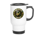VERMONT PIPEFILLERS LOCAL 420 14oz Stainless Steel Travel Mug - white