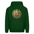 OHIO PIPEFILLERS LOCAL 420  F/B DESIGNS Men's Hoodie - forest green