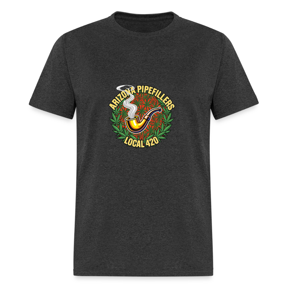 ARIZONA PIPEFILLERS LOCAL 420 MEN'S T-Shirt - heather black