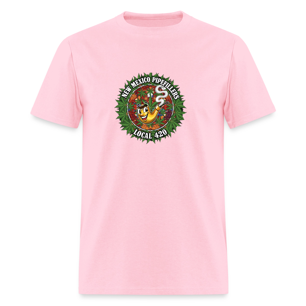 NEW MEXICO PIPEFILLERS LOCAL 420 MEN'S T-Shirt - pink