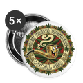 WEST VIRGINIA PIPIEFILLERS LOCAL 420 Union Buttons small 1'' (5-pack) - white
