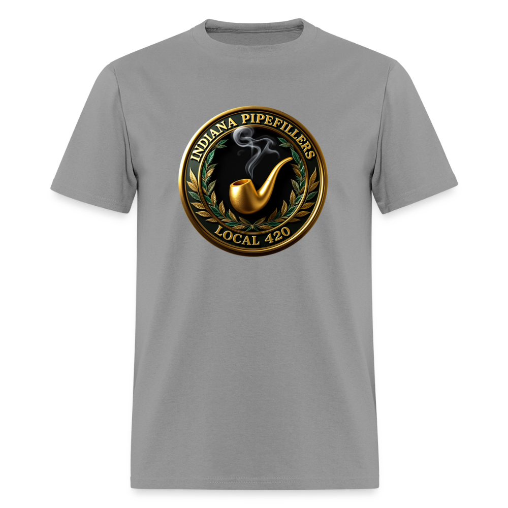 INDIANA PIPEFILLERS LOCAL 420 Men's T-Shirt - rock