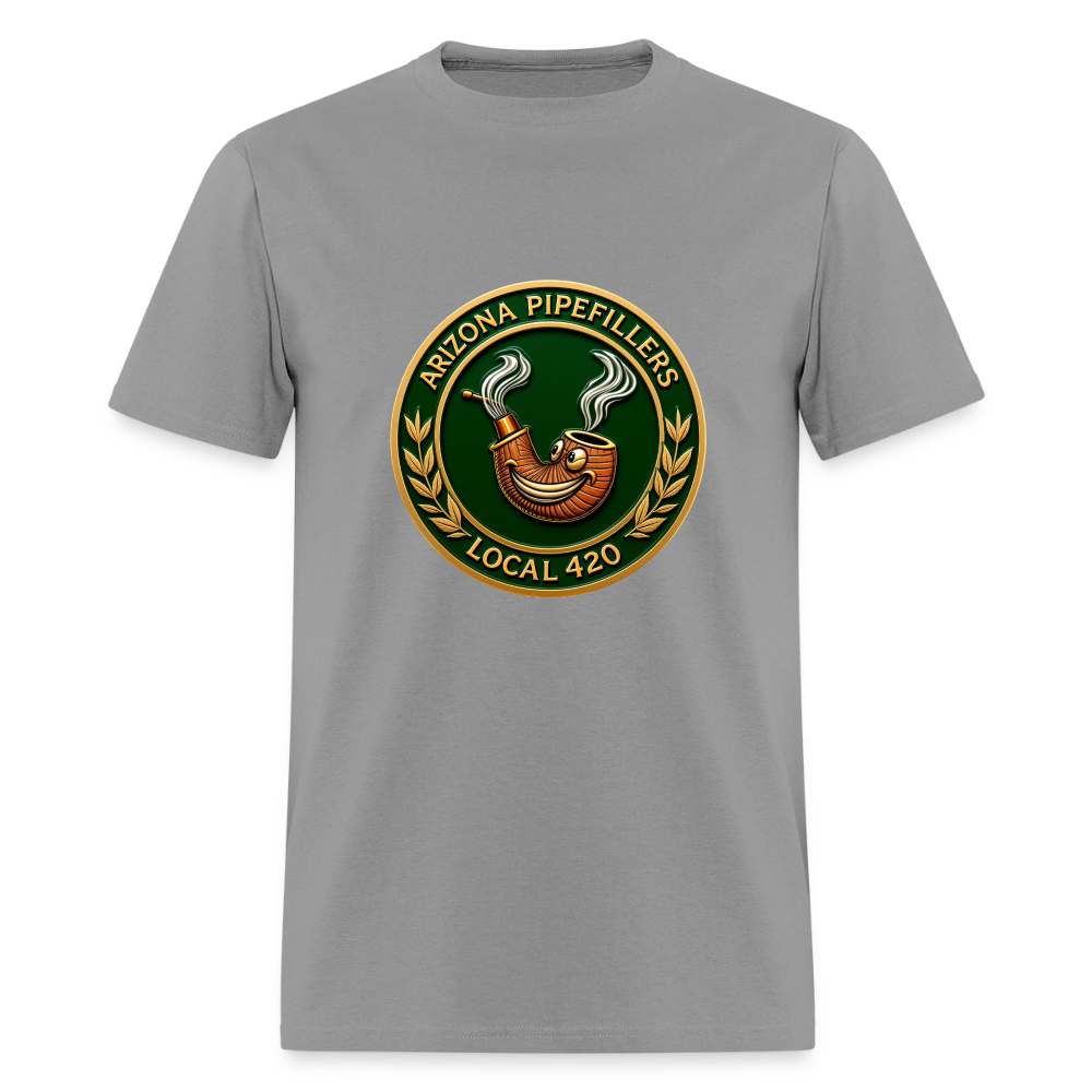 ARIZONIA PIPEFILLERS LOCAL 420 F/B DESIGN Men's T-Shirt - rock