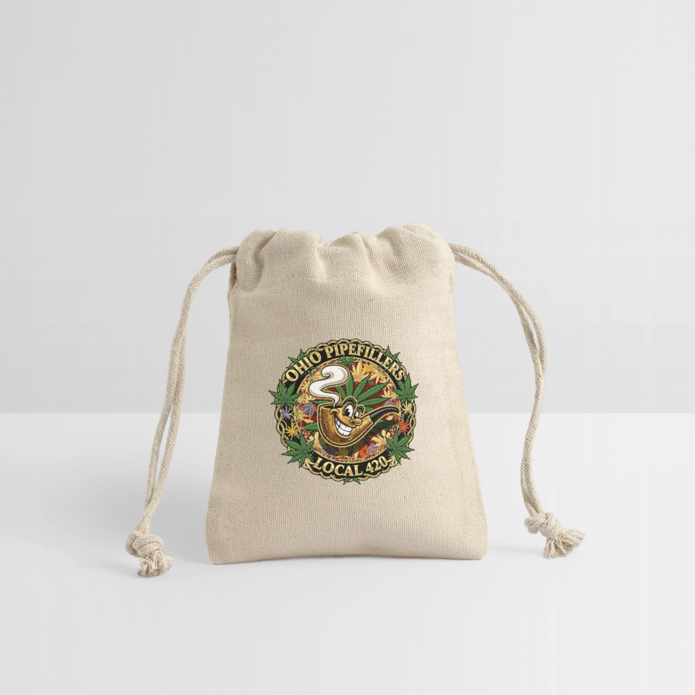 OHIO PIPEFILLERS LOCAL 420 Reusable Gift Bag - Natural