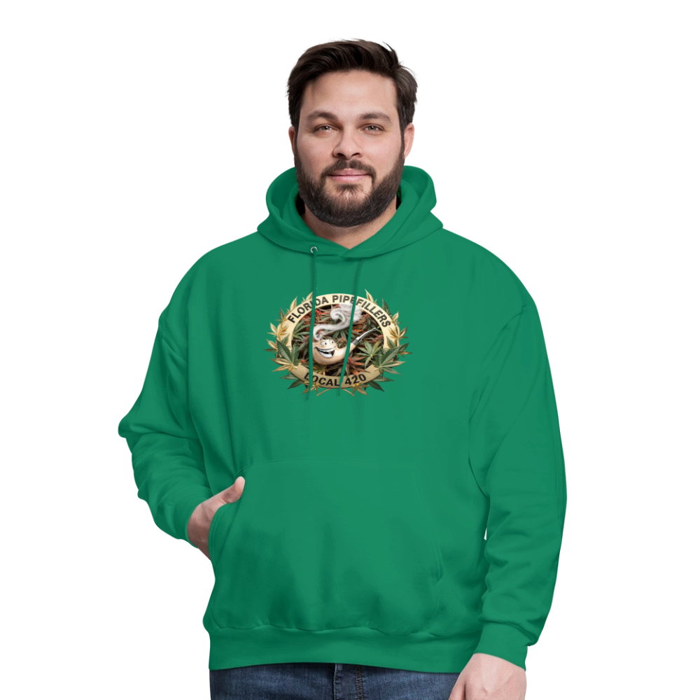 FLORIDA PIPEFILLERS LOCAL 420 F/B DESIGN Men's Hoodie - kelly green