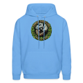 VERMONT PIPEFILLERS LOCAL 420 2 EMBLEM Men's Hoodie - carolina blue