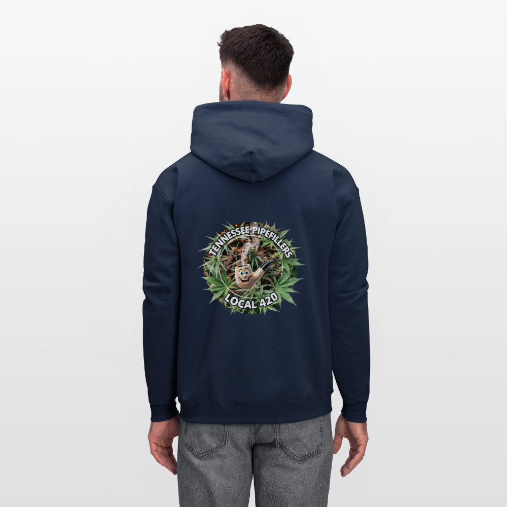 TENNESSEE PIPEFILLERS LOCAL 420 F/B DESIGN Men's  Hoodie - navy
