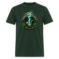 OHIO PIPEFILLERS UNION LOCAL 420 F/B DESIGNS Men's T-Shirt - forest green