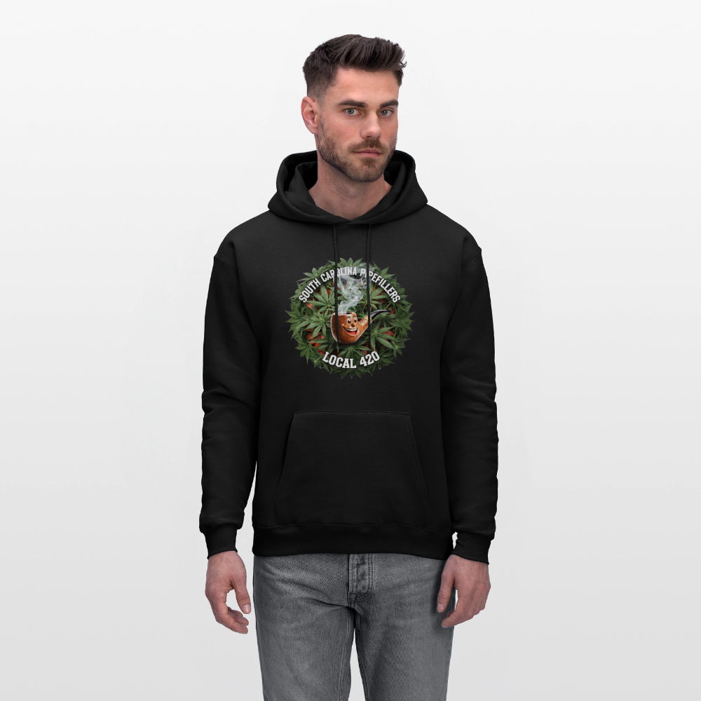 SOUTH CAROLINA PIPEFILLERS LOCAL 420 F/B DESIGN Men's Hoodie - black