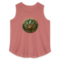 MARYLAND PIPEFILLERS LOCAL 420 Women's Curvy Relaxed Tank Top - mauve