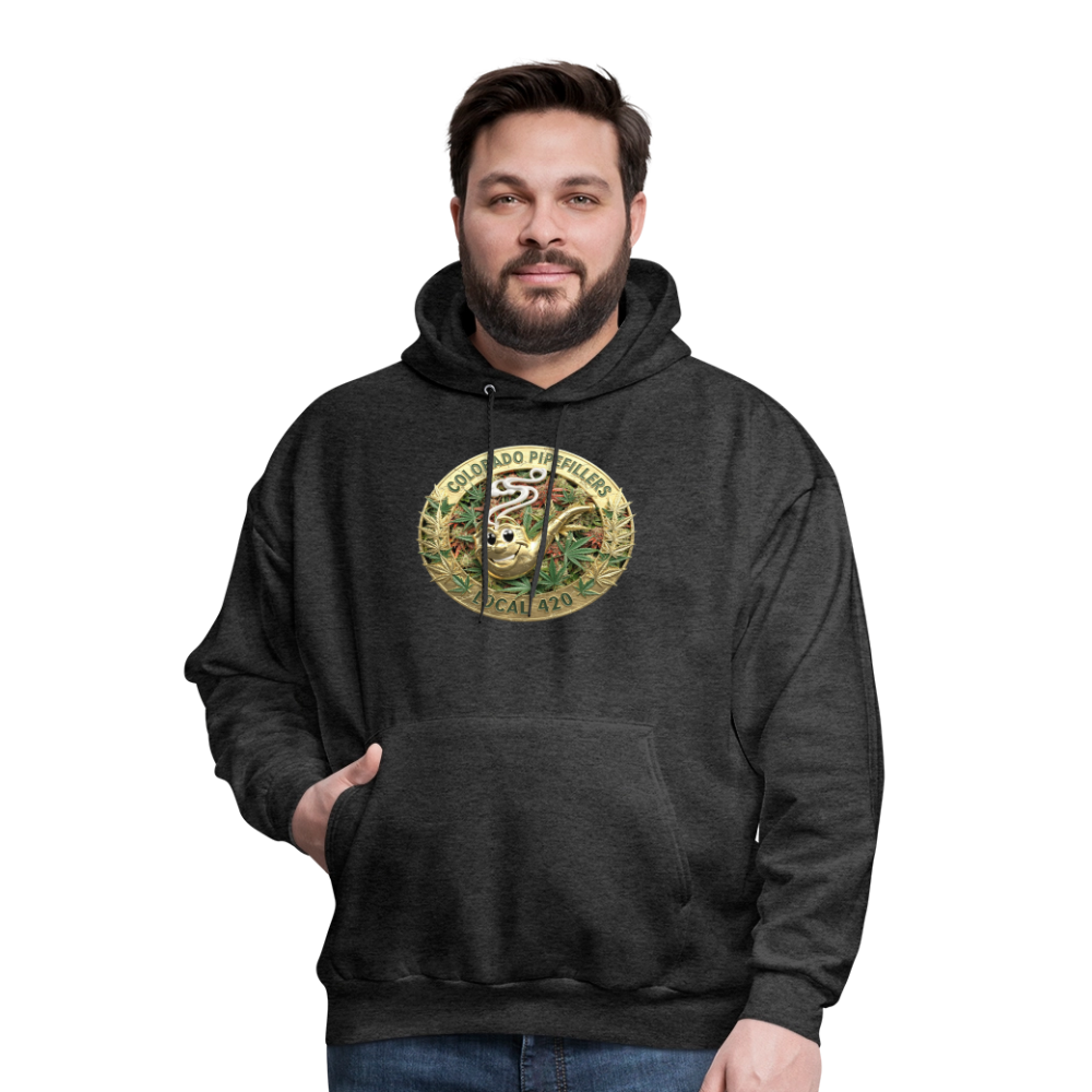 COLORADO PIPEFILLERS LOCAL 420 Men's Hoodie - charcoal grey