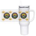 MAINE PIPEFILLERS LOCAL 420 40 oz Stainless Steel Travel Tumbler - white