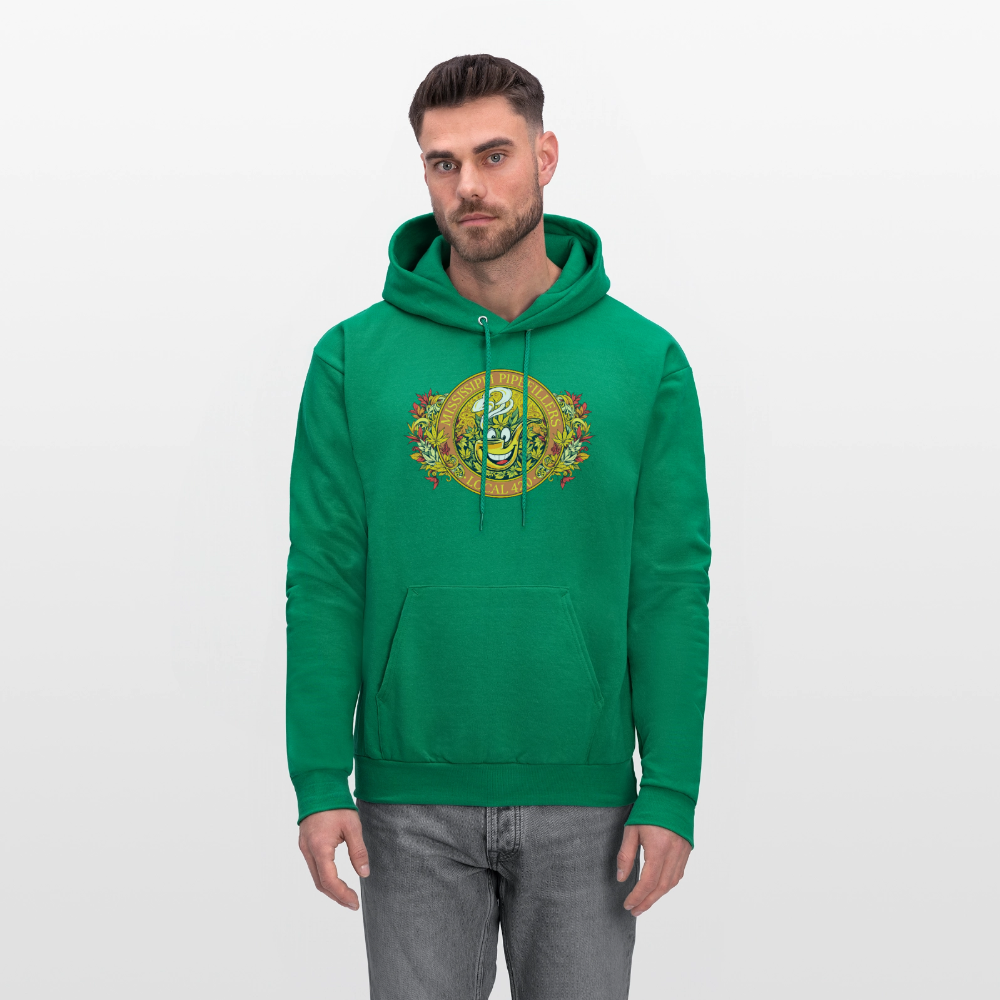 MISSISSIPPI PIPEFILLERS LOCAL 420 F/B DESIGNS Men's Hoodie - kelly green