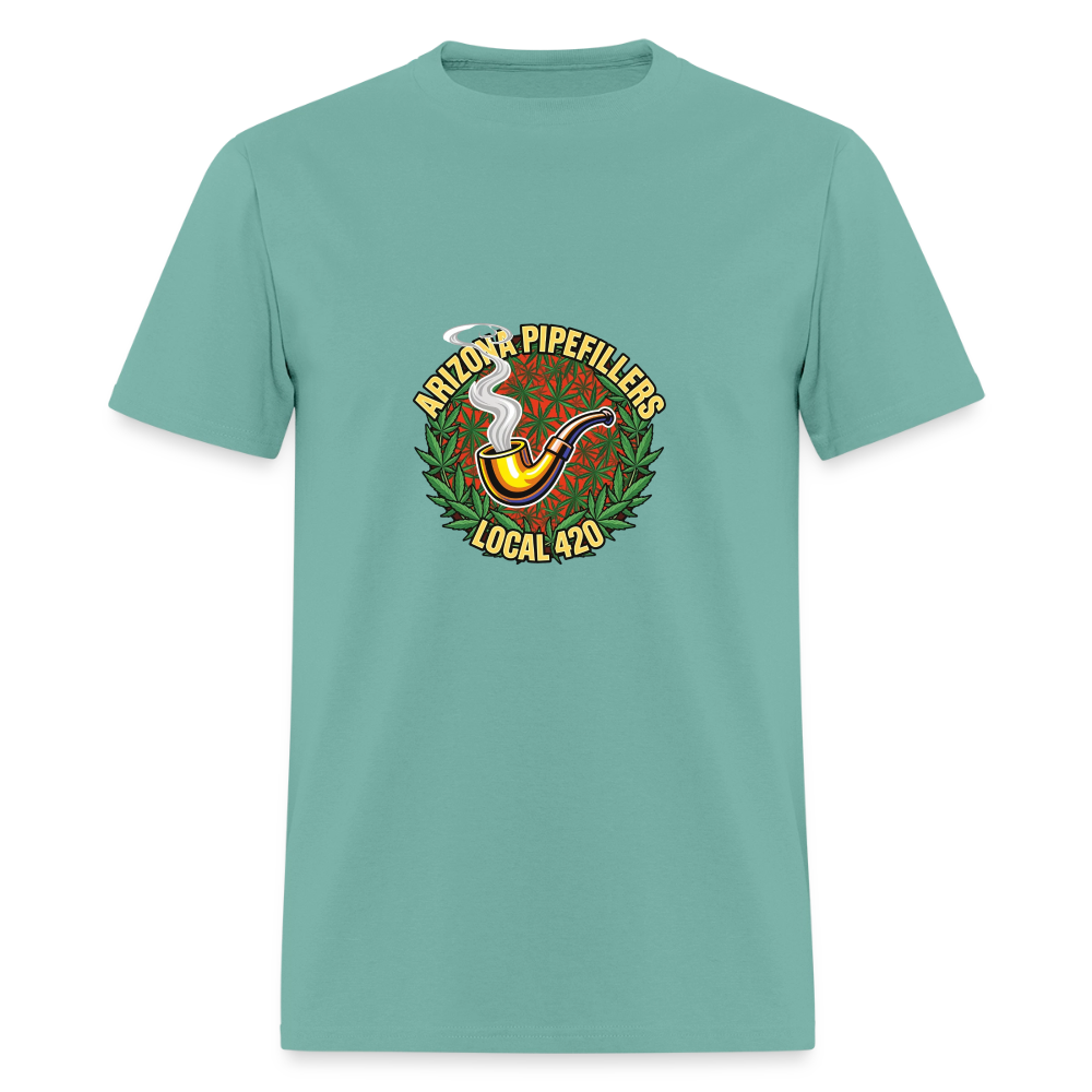 ARIZONA PIPEFILLERS LOCAL 420 MEN'S T-Shirt - aquatic