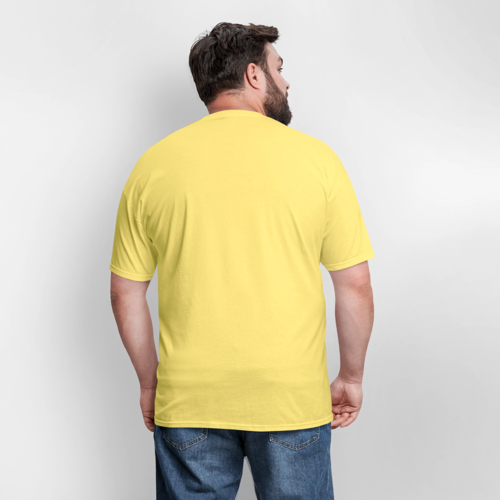 NEW JERSEY PIPEFILLERS LOCAL 420 Men's T-Shirt - cornsilk