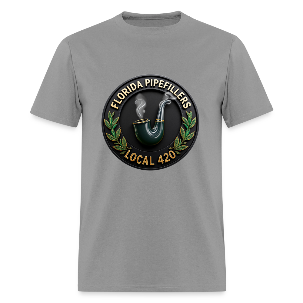 FLORIDA PIPEFILLERS LOCAL 420 Men's T-Shirt - rock