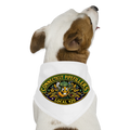 CONNECTICUT PIPEFILLERD LOCAL 420 Dog Bandana - white