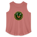 ARIZONIA PIPEFILLERS LOCAL 420 Women's Curvy Relaxed Tank Top - mauve